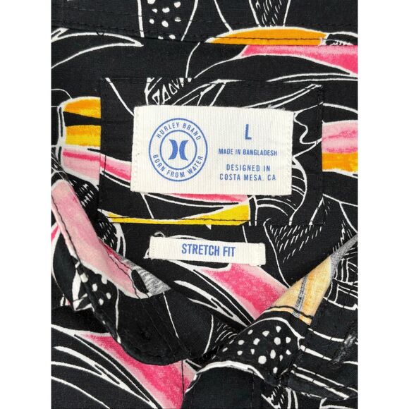 Hurley “Toucan” Hawaiian Shirt - L - Picture 3 of 7